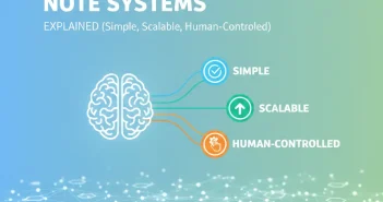 AI workflow note systems